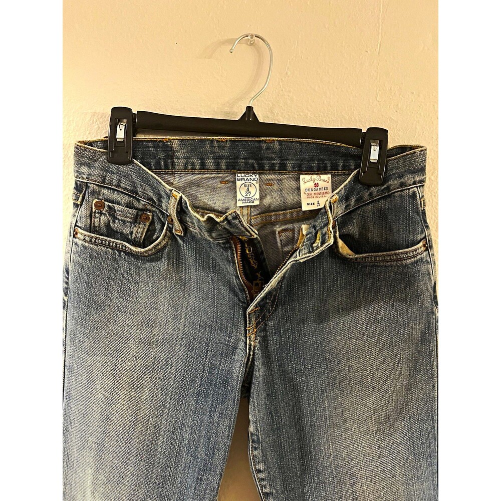 Lucky Brand Bootcut Low Rise Medium Wash Blue Denim Jeans